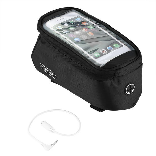 Bicycle Cycling Bike Front Top Frame Pannier Tube Bag Case Pouch For CELL PHONE 